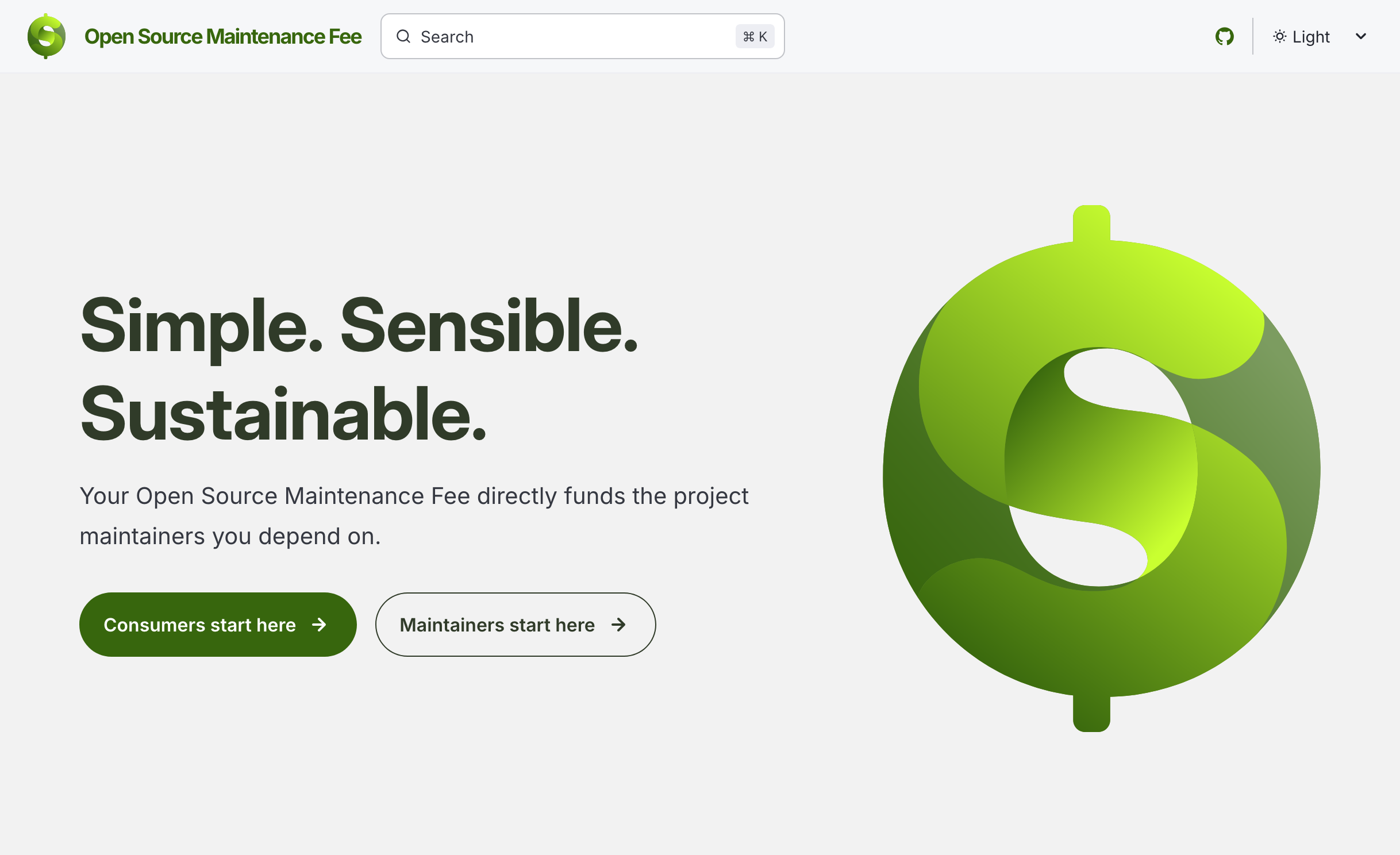 Light mode website