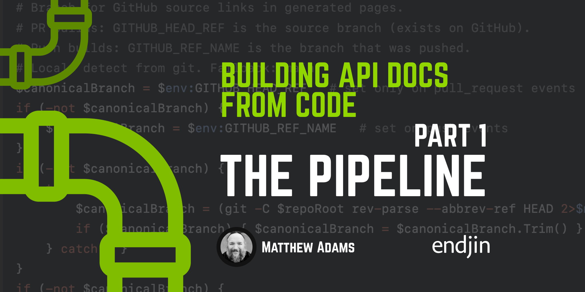 Building api reference documentation from code part 1